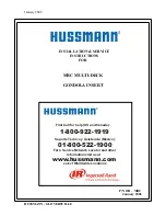 Hussmann MBC Installation And Service Instructions Manual preview