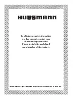 Preview for 32 page of Hussmann microSC SHM-A Series Installation & Operation Manual