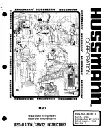 Hussmann MWI Install Manual предпросмотр