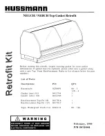 Preview for 1 page of Hussmann NEBCH Install Manual