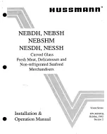 Hussmann NEBDH Installation & Operation Manual предпросмотр