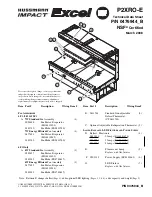 Hussmann P2XRO-E Technical Data Sheet preview