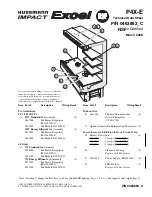 Preview for 1 page of Hussmann P4X-E Technical Data Sheet