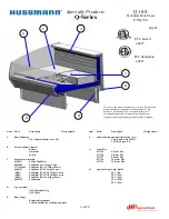 Preview for 1 page of Hussmann Q1-SS Technical Data Sheet