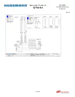 Preview for 13 page of Hussmann Q1-SS Technical Data Sheet