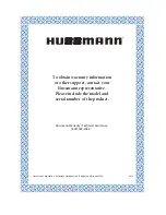 Preview for 38 page of Hussmann Q3-DV-10 User Manual