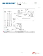 Предварительный просмотр 11 страницы Hussmann RBB Technical Data Sheet