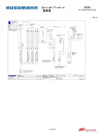 Предварительный просмотр 14 страницы Hussmann RBB Technical Data Sheet