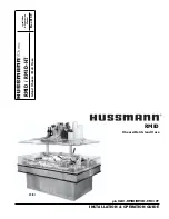 Hussmann RMID Installation And Operation Manual preview