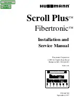 Предварительный просмотр 4 страницы Hussmann Scroll Plus Fibertronic 401789 Installation And Service Manual