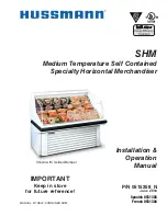 Hussmann SHM Series Installation & Operation Manual preview