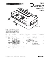 Hussmann SI1N Technical Data Sheet preview