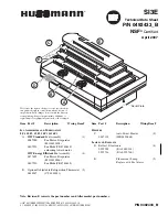 Preview for 1 page of Hussmann SI3E Technical Data Sheet