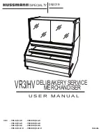 Preview for 1 page of Hussmann SPECIALITY VR3-D/B-12-R User Manual