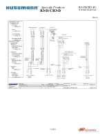 Предварительный просмотр 7 страницы Hussmann Specialty Products CR3-D Technical Data Sheet