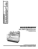 Hussmann Specialty Products R3H Installation And Operation Manual preview