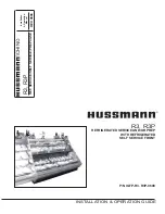 Предварительный просмотр 1 страницы Hussmann Specialty Products R3P Installation And Operation Manual