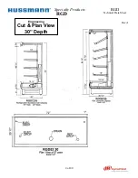 Предварительный просмотр 4 страницы Hussmann Specialty Products RGD Technical Data Sheet