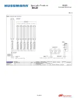 Предварительный просмотр 9 страницы Hussmann Specialty Products RGD Technical Data Sheet