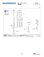 Предварительный просмотр 10 страницы Hussmann Specialty Products RGD Technical Data Sheet