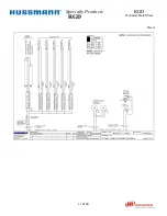 Предварительный просмотр 11 страницы Hussmann Specialty Products RGD Technical Data Sheet