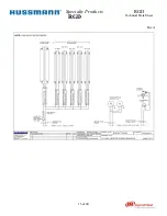 Предварительный просмотр 13 страницы Hussmann Specialty Products RGD Technical Data Sheet