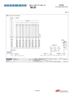 Предварительный просмотр 14 страницы Hussmann Specialty Products RGD Technical Data Sheet