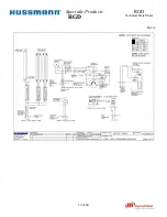 Предварительный просмотр 19 страницы Hussmann Specialty Products RGD Technical Data Sheet