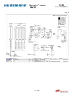 Предварительный просмотр 20 страницы Hussmann Specialty Products RGD Technical Data Sheet