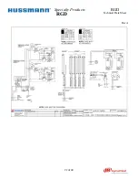 Предварительный просмотр 22 страницы Hussmann Specialty Products RGD Technical Data Sheet