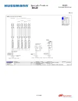 Предварительный просмотр 27 страницы Hussmann Specialty Products RGD Technical Data Sheet