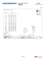 Предварительный просмотр 28 страницы Hussmann Specialty Products RGD Technical Data Sheet