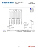 Предварительный просмотр 29 страницы Hussmann Specialty Products RGD Technical Data Sheet