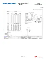 Предварительный просмотр 32 страницы Hussmann Specialty Products RGD Technical Data Sheet