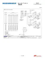 Предварительный просмотр 33 страницы Hussmann Specialty Products RGD Technical Data Sheet