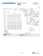 Предварительный просмотр 34 страницы Hussmann Specialty Products RGD Technical Data Sheet