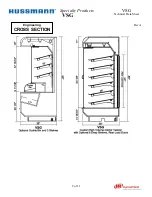 Preview for 2 page of Hussmann Specialty Products VSG Technical Data Sheet