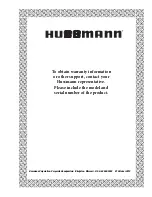 Предварительный просмотр 37 страницы Hussmann SSG8B Installation & Operation Manual