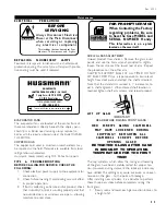 Preview for 11 page of Hussmann VGD Installation And Operation Manual