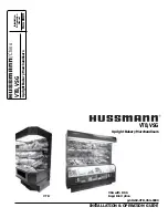 Предварительный просмотр 1 страницы Hussmann VSG Installation And Operation Manual