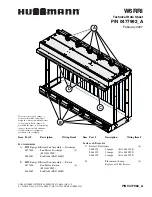 Hussmann W6RRI Technical Data Sheet preview