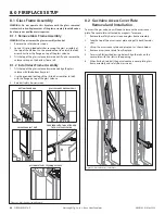 Предварительный просмотр 46 страницы Hussong Kozy Heat BELLINGHAM 52 Installation And Operation Manual