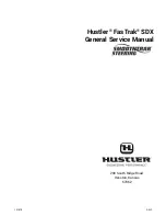 HUSTLER FasTrak SDX General Service Manual предпросмотр