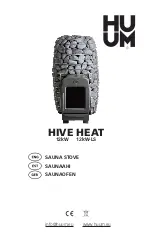 HUUM HIVE HEAT 12 Installation And User Instructions Manual preview