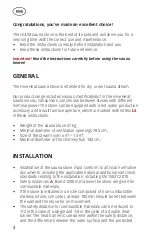 Preview for 4 page of HUUM HIVE HEAT 12 Installation And User Instructions Manual