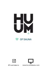 Preview for 22 page of HUUM HIVE HEAT Installation And User Instructions Manual