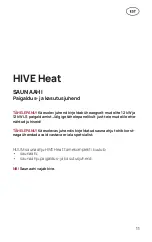 Предварительный просмотр 11 страницы HUUM HIVE Heat User Manual