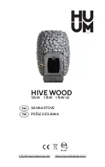 HUUM HIVE WOOD 13kW Installation And User Instructions Manual preview