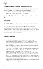 Preview for 6 page of HUUM HIVE WOOD 13kW Installation And User Instructions Manual