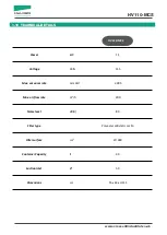 Preview for 8 page of HUUVAN HV110-MCS User And Maintenance Book